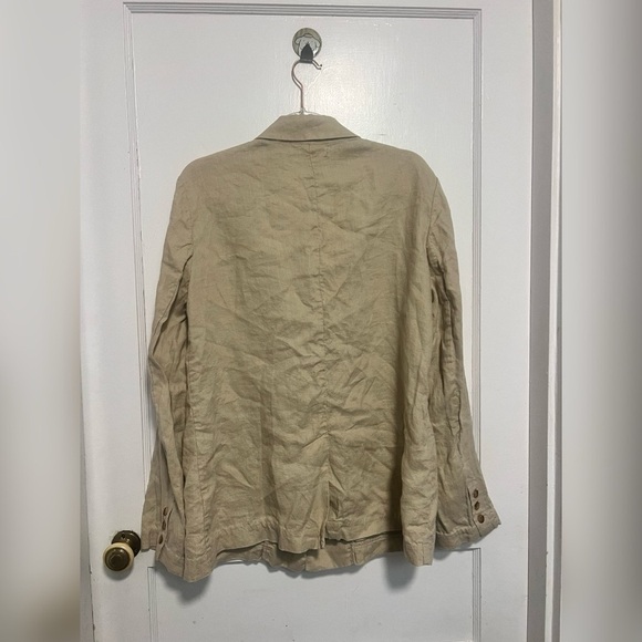 Quince 100% European Linen Blazer $178 Size L - Picture 5 of 7